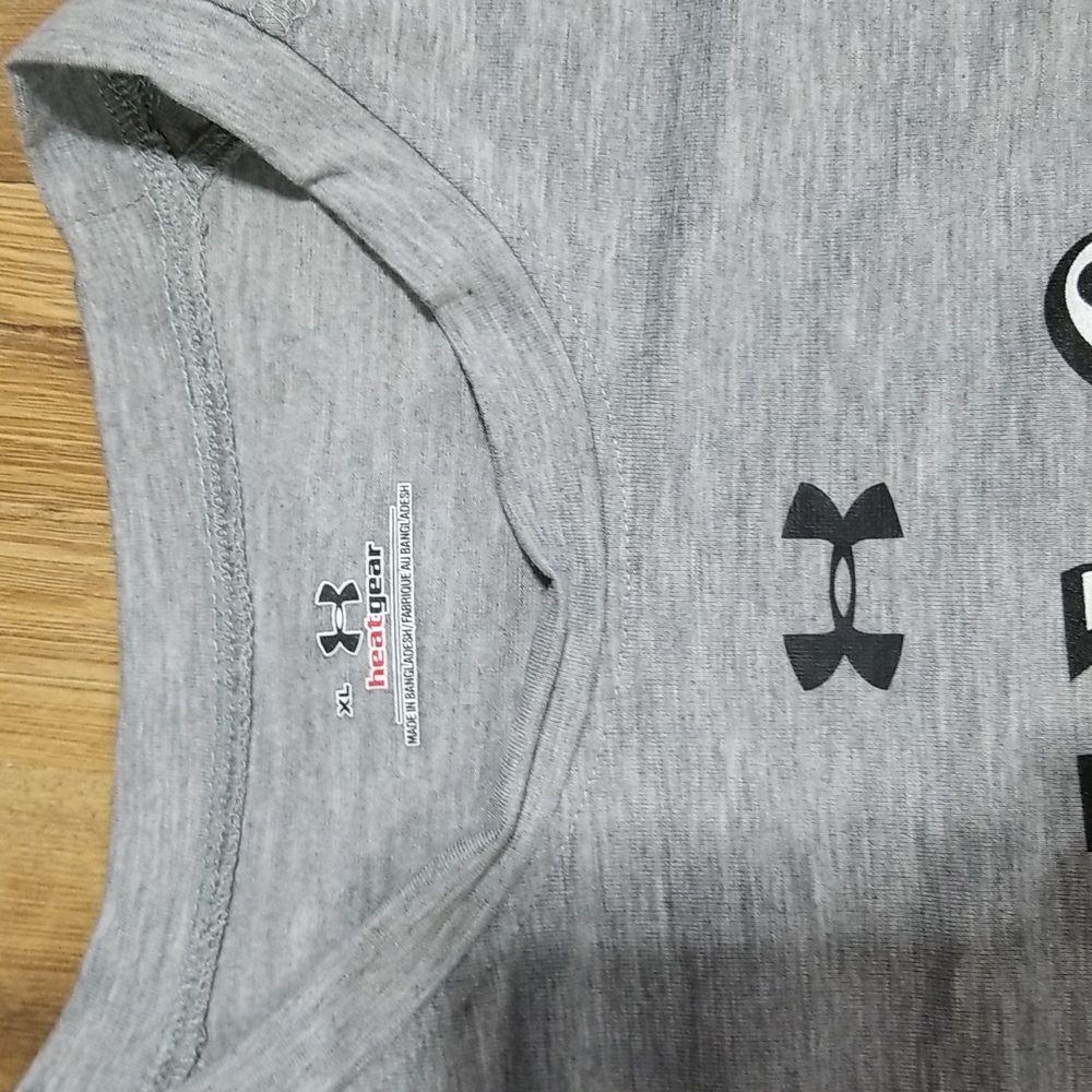 UA Babe Ruth League 2010 Cal Ripken Series Baseball Gray Short-Sleeved Tee Shirt - Picture 2 of 11